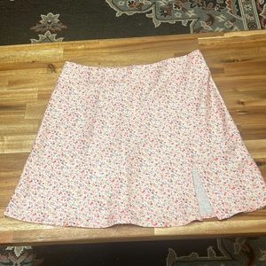 princess polly floral mini skirt size 6